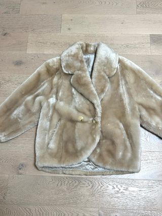 Pelliccia montone rovesciato vintage anni 90