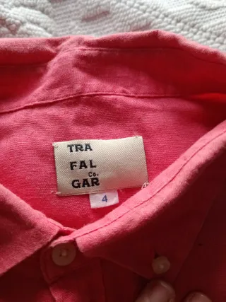 Camisa rosa Trafalgar hombre