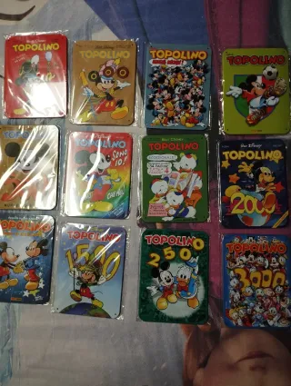 Targhe metalliche Topolino Disney