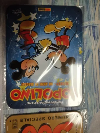 Targhe metalliche Topolino Disney
