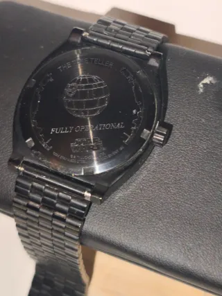 Reloj Nixon Negro y Plateado