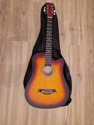 Guitarra Acústica con Funda
