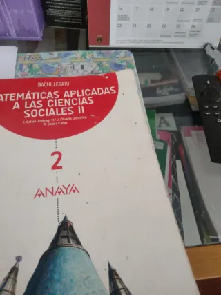 Matemáticas aplicadas a las Ciencias Sociales II.
