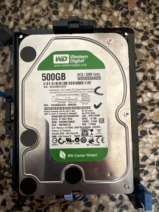 Disco Duro WD 500GB SATA