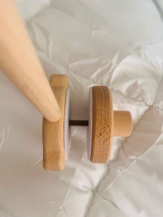 Móvil Cuna Dinosaurios Estrellas + Soporte madera