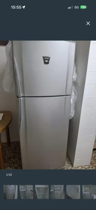 Frigorífico Sharp Inox