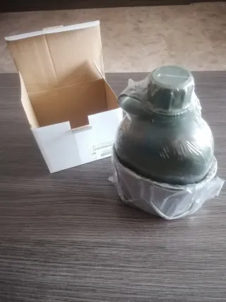 Cantimplora y funda militar camuflaje