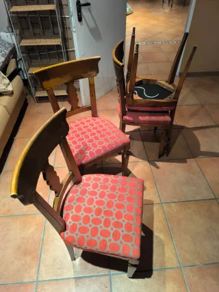 Preciosas Sillas de Madera