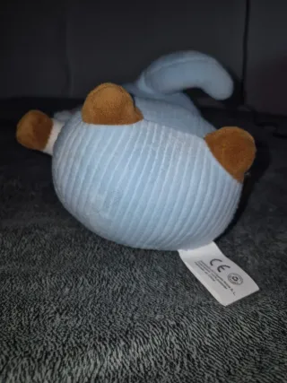 Peluche elefante azul para niños