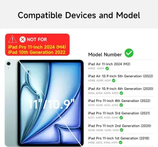 Teclado iPad Air 11 / Pro in tedesco