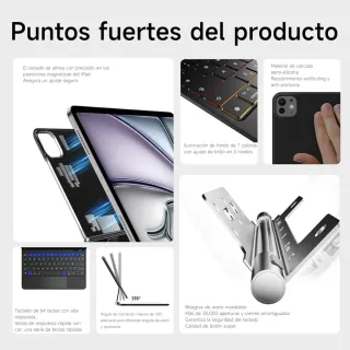 Teclado iPad Air 11 / Pro in tedesco