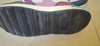 Zapatillas Zara Morado y Blanco