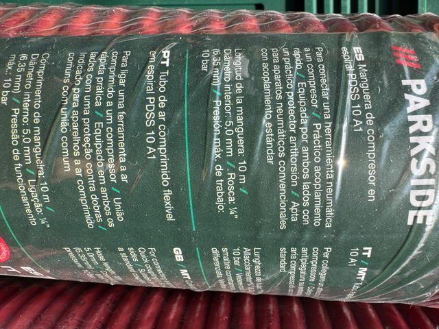 OFERTA ENVÍO GRATIS 2X Aire Compri 10m Parkside