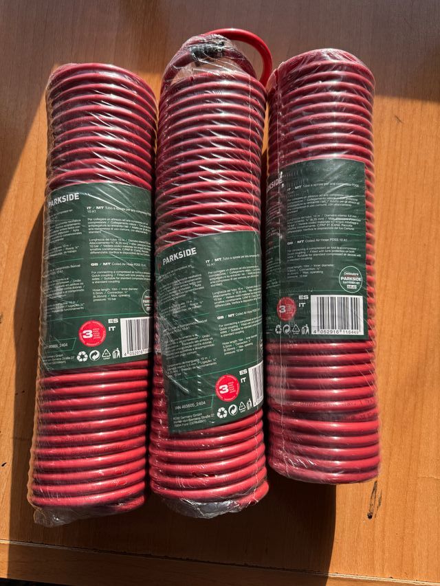 OFERTA ENVÍO GRATIS 2X Aire Compri 10m Parkside