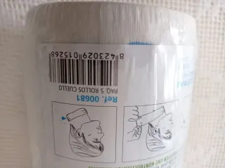 5 Rollos de papel de cuello elástico Euro Stil