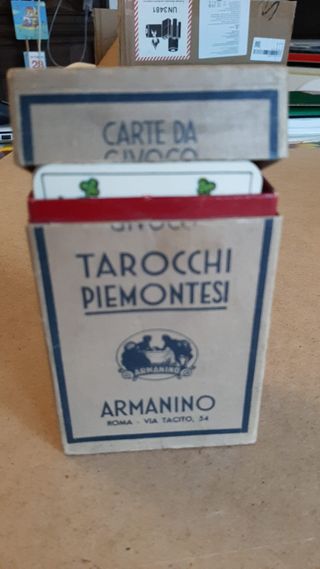 Carte da Gioco Tarocchi Piemontesi