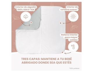 Saco Capazo Bebe Invierno Universal