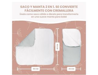 Saco Capazo Bebe Invierno Universal