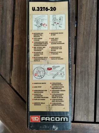 Extractor de 2 garras Facom U.32T6/20