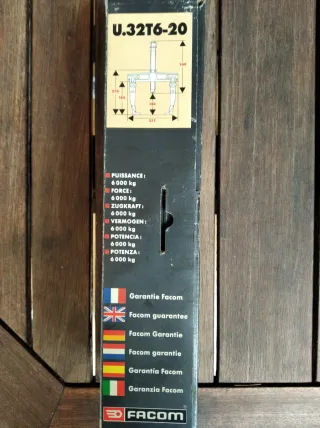 Extractor de 2 garras Facom U.32T6/20