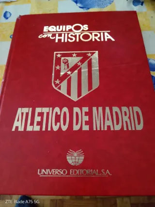 Libro historia del atletico madrid