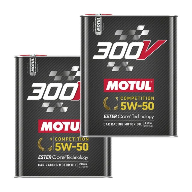 2x Motul 300V Competition 5W50 2L