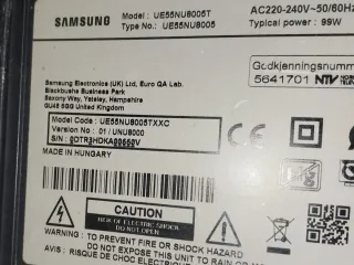 Despiece TV Samsung UE55NU8005T