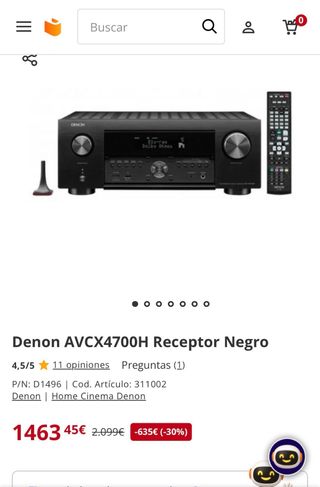 Denon X4700H AV + KLIPSCH 8000 F II
