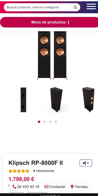 Denon X4700H AV + KLIPSCH 8000 F II