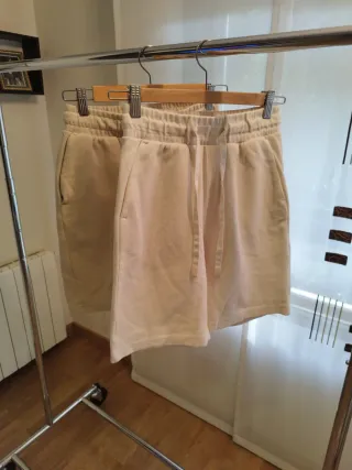 Bermudas Bershka Beige