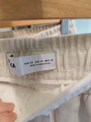 Bermudas Bershka Beige