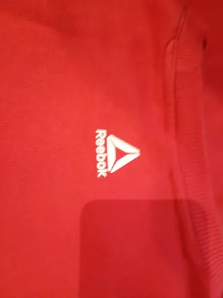 Sudadera Reebok Roja Talla M