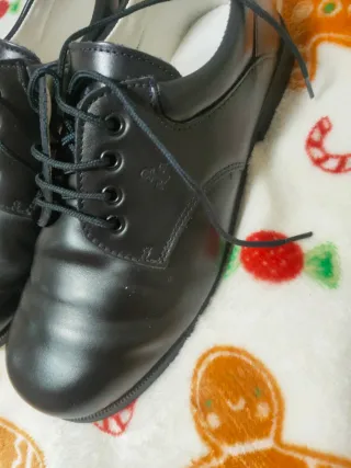 Zapatos de piel negros