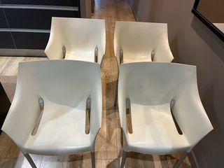 4 Sedie dr.NO Kartell Philippe Starck