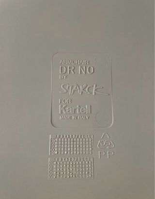 4 Sedie dr.NO Kartell Philippe Starck