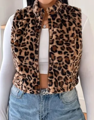 Blusa de leopardo burdeos