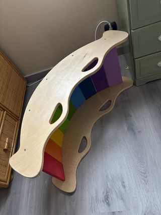 Balancín Montessori Arcoíris
