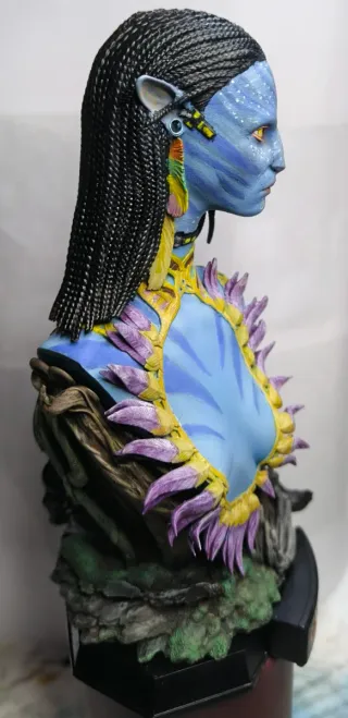 Busto Avatar de 17cm altura de Neytiri Fire and A