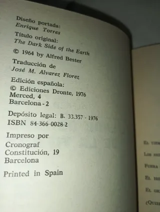 El lado oscuro de la tierra