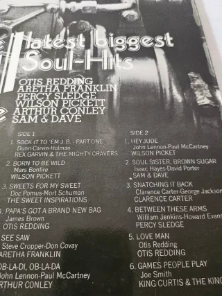 Vinilo LP Soul Machine - The Latest Biggest Soul H