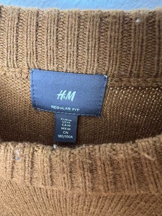 Jersey H&M – Talla M – Color marrón/caramelo