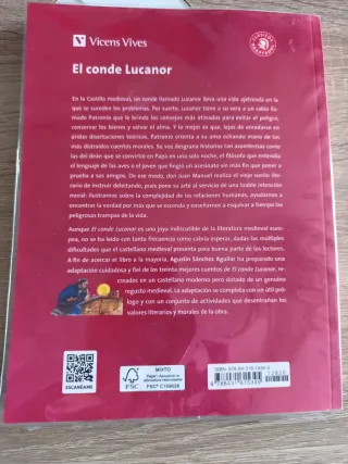 El conde Lucanor, ESO. Material auxiliar (Spani...