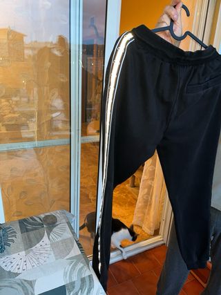 Conjunto Sudadera y Pantalón Ellesse Negro