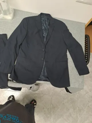 Traje hombre azul oscuro