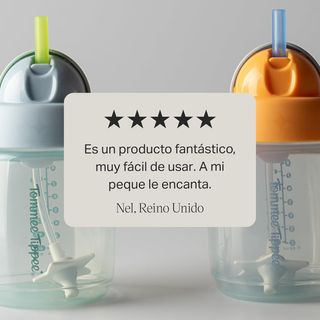 Tommee Tippee vaso de aprendizaje con pajita, 240