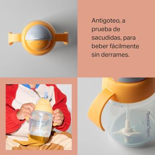Tommee Tippee vaso de aprendizaje con pajita, 240