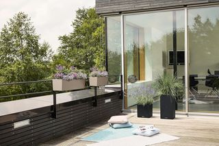 LECHUZA Balconera Stone 50 y Beige 15651