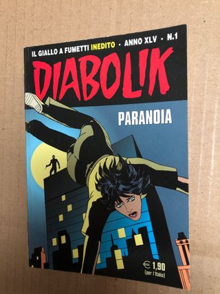 Diabolik - Paranoia - Anno XLV - n. 1