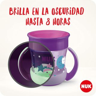 NUK Mini Magic Cup Night taza para sorber | +6 mes