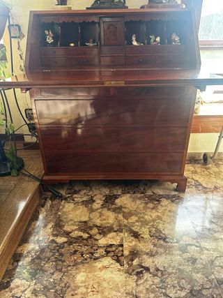 Mueble Secreter Salón Madera